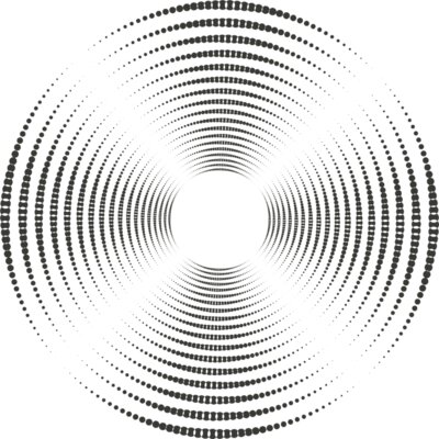 Halftone Spiral Background 9