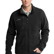 Wind Resistant Full Zip Fleece Jacket