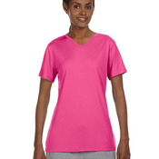 Ladies' 4 oz. Cool Dri® V-Neck T-Shirt