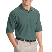 Cool Mesh™ Polo with Tipping Stripe Trim