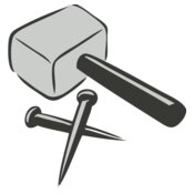 Tools 24   Hammer and Nails