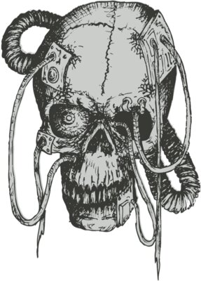 Stylized Skull 1