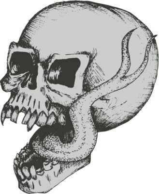 Stylized Skull 11
