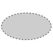 Simple Shapes 12   Rounded Corner Rectangle Dashed Line