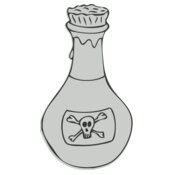 Science   bottle of poison