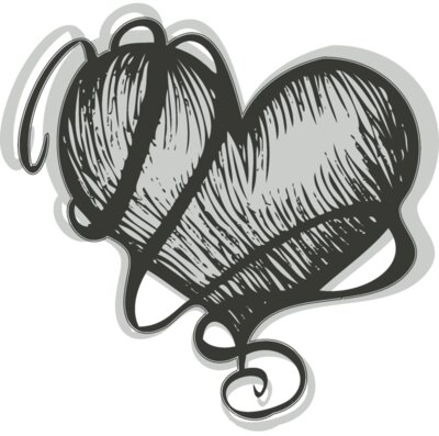 Sketched Hearts 25