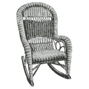 House hold things   wicker chair