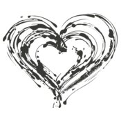 Hearts Paint Drip 3