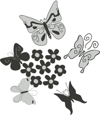 Girly Butterly Grouping 2