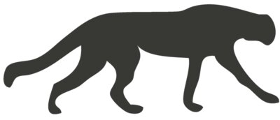 Animal Shilouette   Panther Jaguar