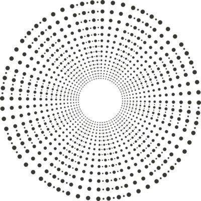 Halftone Spiral Background 108