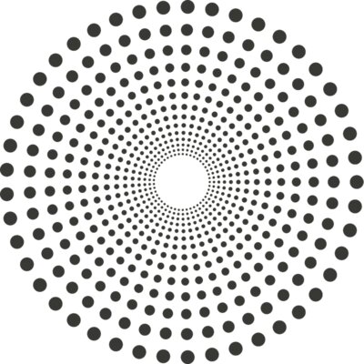 Halftone Spiral Background 82