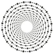 Halftone Spiral Background 93