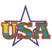 USA W Star