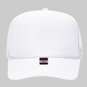 OTTO CAP 5 Panel High Crown Mesh Back Trucker Hat