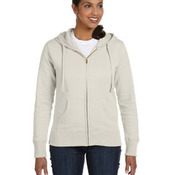 Ladies' Organic/Recycled Full-Zip Hooded Sweatshirt