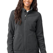 Ladies Wind Resistant Full Zip Fleece Jacket