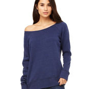 Ladies' Triblend Wideneck Sweatshirt