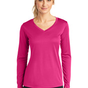 Ladies Long Sleeve PosiCharge™ Competitor™ V Neck Tee