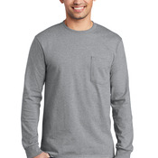 Tall Long Sleeve Essential T Shirt with Pocket