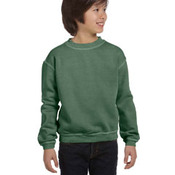 Youth  11 oz. Pigment-Dyed Ringspun Cotton Fleece Crew