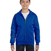 Youth 7.8 oz. ComfortBlend® EcoSmart® 50/50 Full-Zip Hood