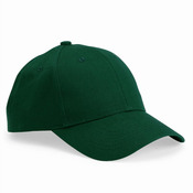Structured Cotton Twill Cap with Plastic Tab Closure