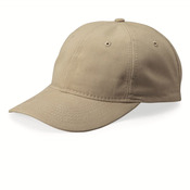 Unstructured Heavy Brushed Twill Cap with Velcro®