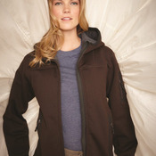 Ladies' H2X Bonded Fleece Full-Zip Hooded Jacket