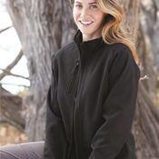 Ladies' Bonded Thermal Soft Shell Jacket With Dupont Teflon