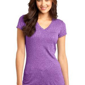 Juniors Microburn ® V Neck Cap Sleeve Tee