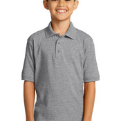 Youth 5.5 Ounce Jersey Knit Polo