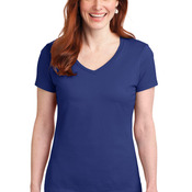 Ladies Nano T ® Cotton V Neck T Shirt