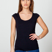 6322 Sheer Jersey 2 Sided Top
