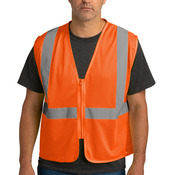 ® Ansi 107 Class 2 Economy Mesh Zippered Vest