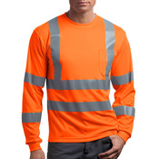 Ansi Class 3 Long Sleeve Snag Resistant Reflective T Shirt