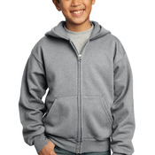 Youth Full Zip Hooded Sweatshirt