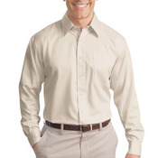 Long Sleeve Non Iron Twill Shirt