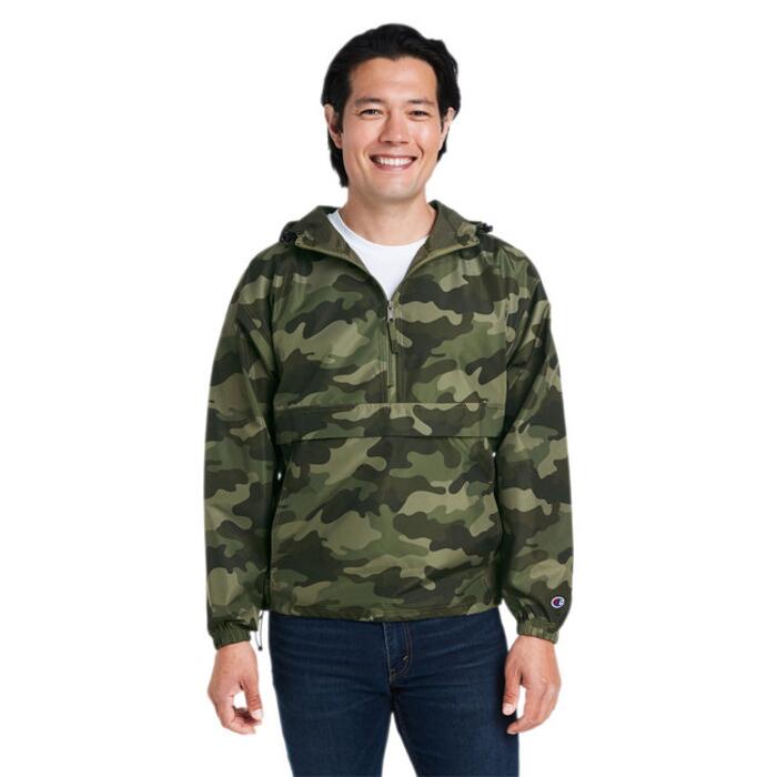 Adult Packable Anorak Quarter-Zip Jacket Thumbnail