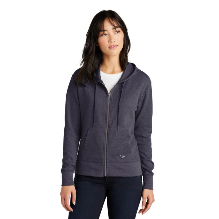 Women's Thermal Full Zip Hoodie Thumbnail