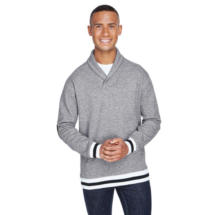 Adult Peppered Fleece Shawl Collar Thumbnail