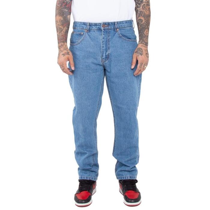 Men's Raw Denim Straight-Leg Jean Pant Thumbnail