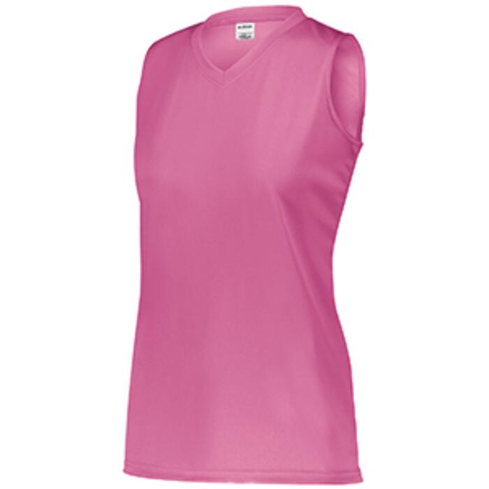 Girls Sleeveless Wicking Attain Jersey Thumbnail