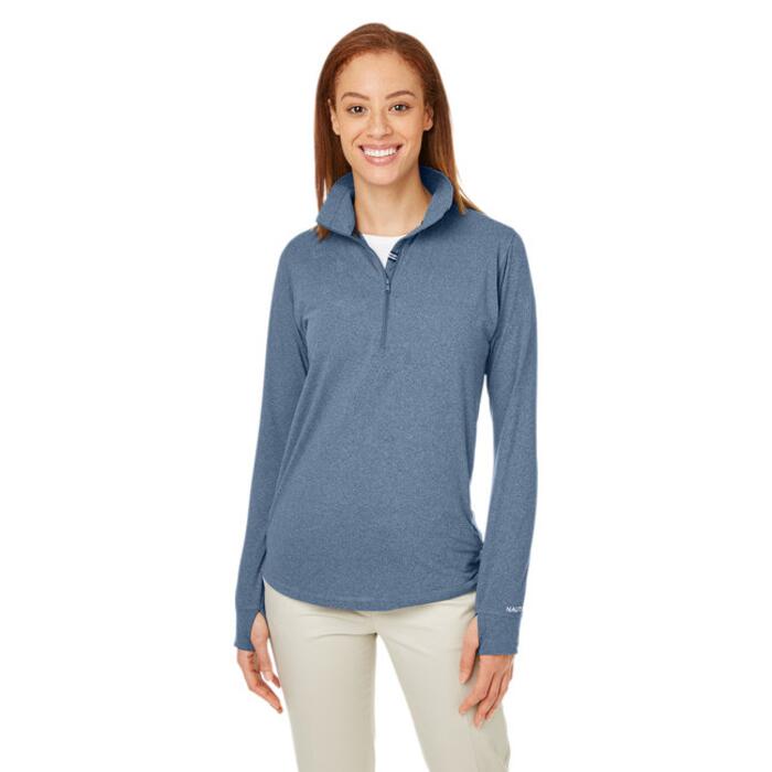 Ladies' Saltwater Quarter-Zip Pullover Thumbnail