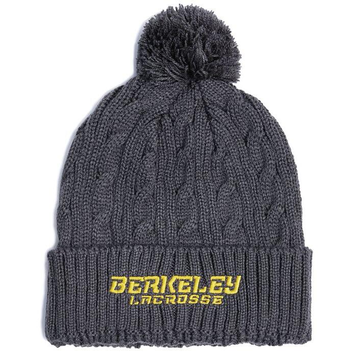 Cable Knit Pom-Pom Beanie Thumbnail