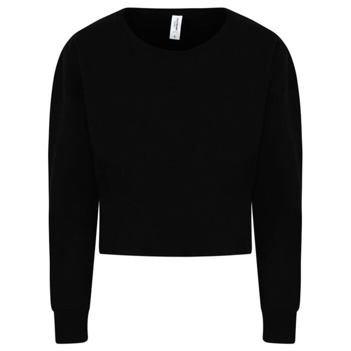 Ladies' Cropped Pullover Sweatshirt Thumbnail