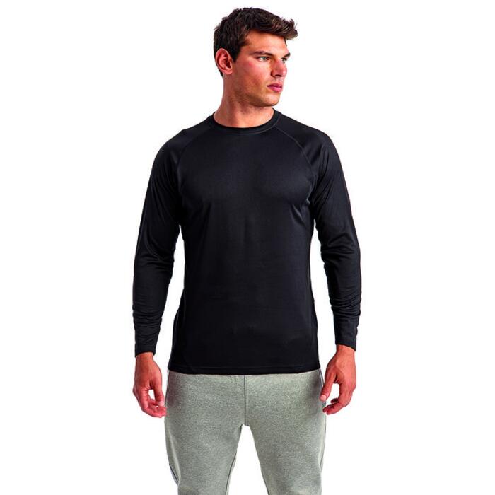 Unisex Panelled Long-Sleeve Tech T-Shirt Thumbnail