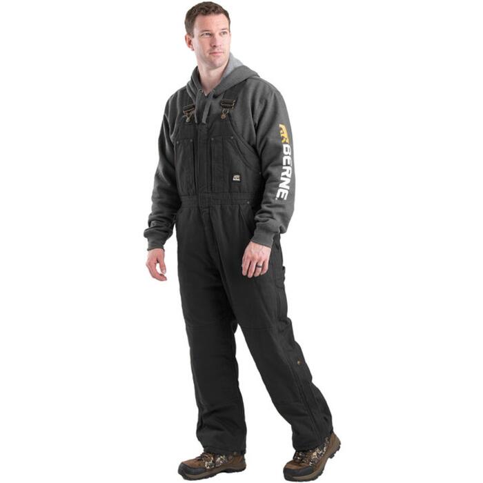 Men's Heartland Insulated Washed Duck Bib Overall Thumbnail