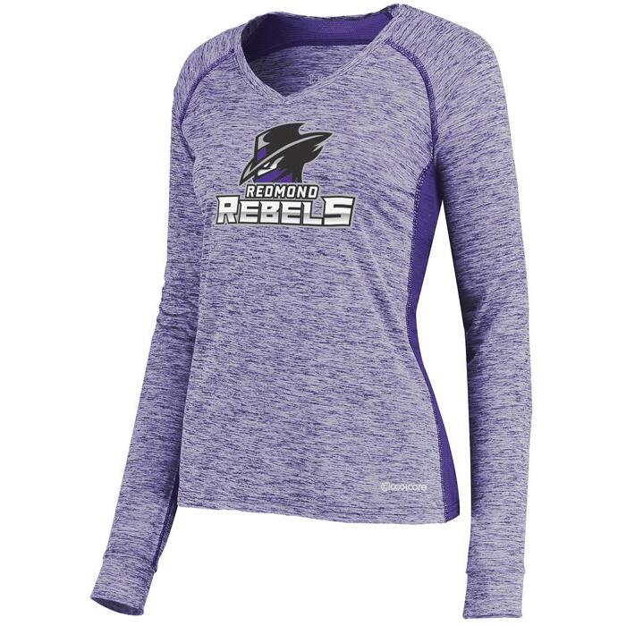 Ladies Electrify Long Sleeve Tee Powered by Coolcore(r) Thumbnail