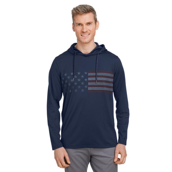 Men's Volition Patriotic Hooded Pullover Thumbnail